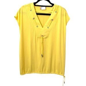 ‎ZOĒ Drawstring Top Sz Sm